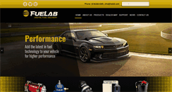Desktop Screenshot of fuelab.com