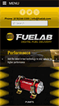 Mobile Screenshot of fuelab.com